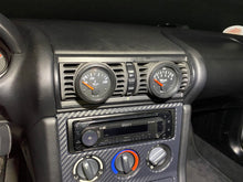 Lade das Bild in den Galerie-Viewer, Lüftungsgitter Einsatz für Anzeige (Öldruck, Öltemperatur, Ladedruck,...) passend für ein BMW Z3 & E36 Compact