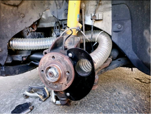 Lade das Bild in den Galerie-Viewer, Ankerbleche zur Bremsenkühlung passend für ein MINI R52 (Cooper, Cooper S, JCW)