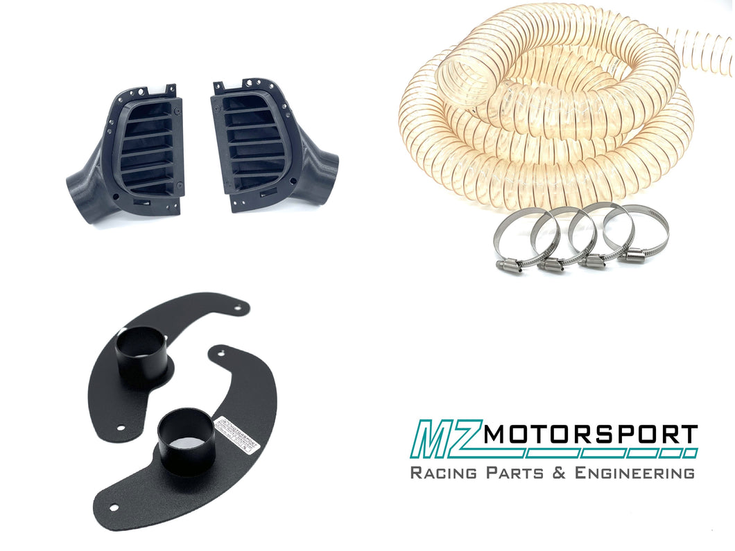 Bremsenkühlung Set passend für ein BMW E90 E92 M3 & 1er M Coupe